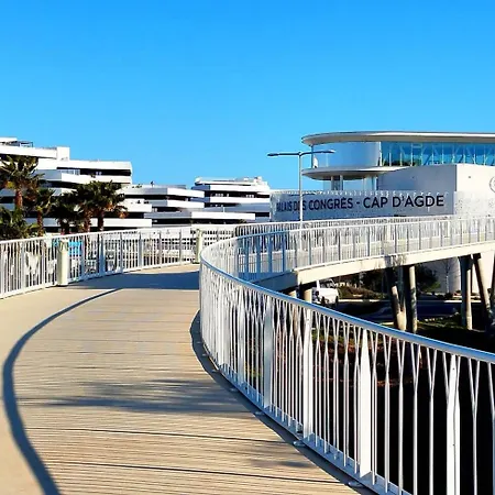 L'horizon T4 Vue Rooftop Balcon Garages Agde