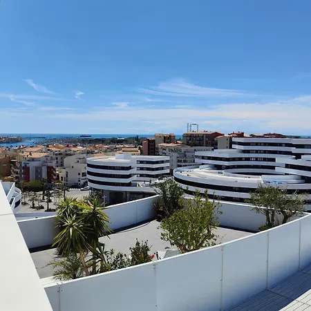 L'horizon T4 Vue Rooftop Balcon Garages Agde