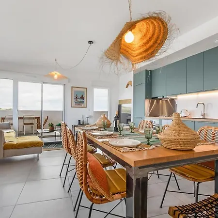L'horizon T4 Vue Rooftop Balcon Garages Apartmán Agde